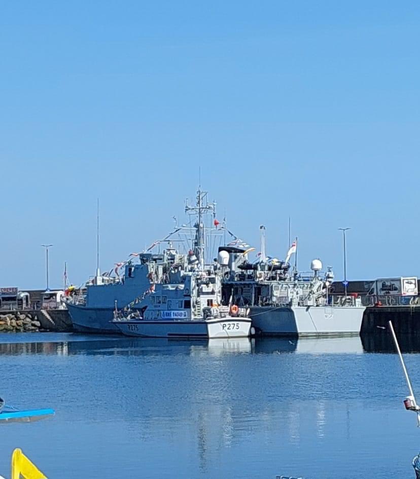 Recently 3 OCs joined @HMSRaider in Faslane and sailed for the Sea Bangor festival. OCs learned about life on board as well as taking part in some of @HMSPenzance’s festivities. Big thanks to both ships for the opportunity and hospitality! @RFCANI @HMSHibernia