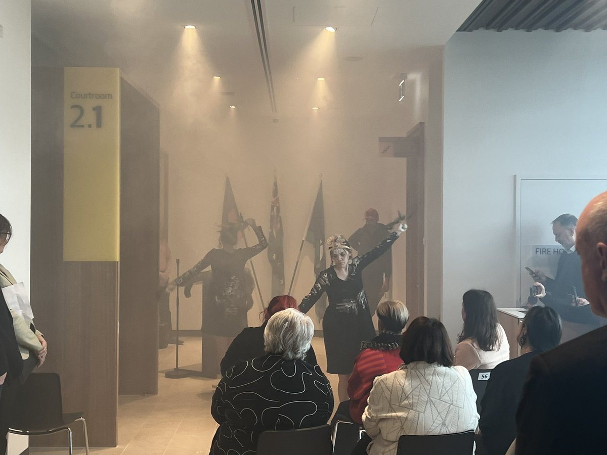 Celebrating the 2nd year anniversary &amp; smoking of Marram-Ngala Gambu (Koori Family Hearing Day) in Shepparton Making courts more accessible &amp; ensuring all voices are heard and more critically our mums of our kids, who experience family violence have a say! @DjirraVIC