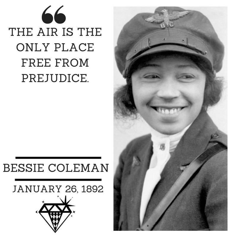 #TodayInHistory On June 15, 1921 Bessie Coleman receives her pilot's license after graduating from the Federation Aeronautique Internationale. 

The first black woman to earn a pilots license and the first American to earn an international license. 

#quoteoftheday #inspiration…