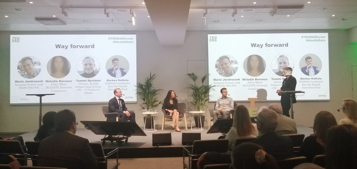 HealthDataEU_pilot (@ehds2pilot) on Twitter photo Very interesting discussion at the final #TEHDASforum with <a href="/MarioJendrossek/">Mario Jendrossek</a> on the way forward and perspectives for the implementation of the #EHDS and how our <a href="/ehds2pilot/">HealthDataEU_pilot</a> project will contribute to this by piloting an infrastructure for the secondary use of health data. Very interesting discussion at the final #TEHDASforum with <a href="/MarioJendrossek/">Mario Jendrossek</a> on the way forward and perspectives for the implementation of the #EHDS and how our <a href="/ehds2pilot/">HealthDataEU_pilot</a> project will contribute to this by piloting an infrastructure for the secondary use of health data.
