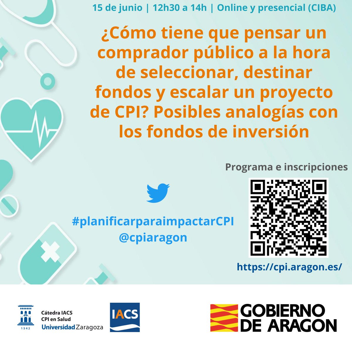 iacs_aragon's tweet photo. Hoy tenemos con nosotros a:

▶️Adriá Escolá | Spin-Off Portfolio Manager at Vall d’Hebron Research @AdriaEscola 

▶️Carmela Sánchez Carreira | Profesora Doctora en el Departamento de Economía Aplicada de la Universidad de Santiago de Compostela

https://t.co/w5idl9jDFN https://t.co/TEQPyzRA7A