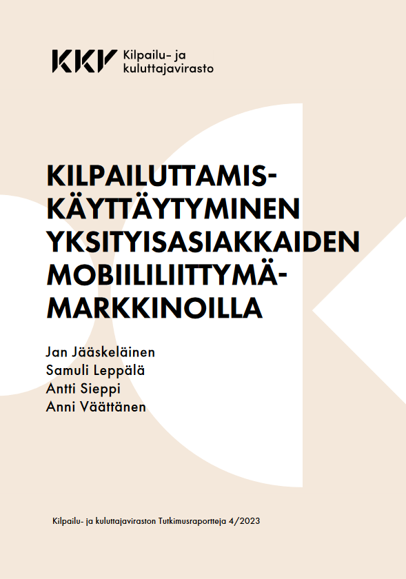 avaattanen's tweet photo. Tarkastelemme tuoreessa tutkimusraportissamme yksityisasiakkaiden kilpailutuskäyttäytymistä mobiililiittymämarkkinoilla sekä tämän yhteyttä hintoihin. Suomalaiset kilpailuttavat puhelinliittymiään aktiivisesti, mutta pientä vaihtelua iän ja tulotason mukaan löytyy. 1/7 https://t.co/Kb1rNhs0Ve