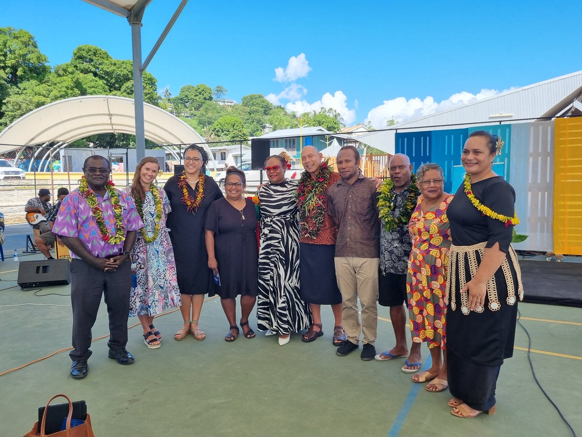Miles_young20's tweet photo. Great launch today of Solomon Islands component of Pacific Youth Engagement, Empowerment &amp; Economic Pathway (PYEEEP) project, providing youth not in employ/t, education or training in 🇸🇧 &amp; Tonga  w/ TVET &amp; internships for employment. P/ship b/t @MFATNZ, @spc_cps &amp; govts 🇹🇴 &amp; 🇸🇧. https://t.co/oYEi331OtP