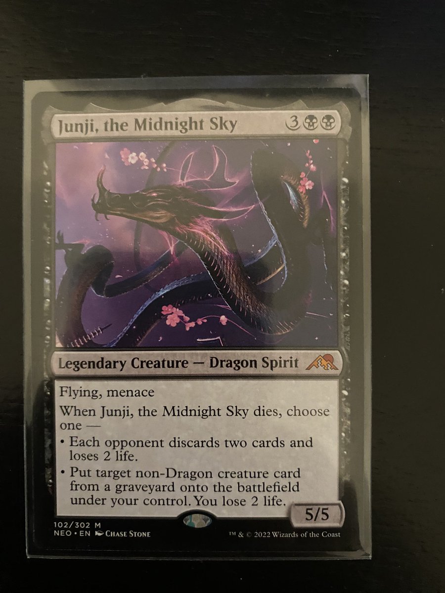 kardempire1's tweet photo. Juniji the Midnight Sky.
Just some more cards from my PC
#cardgames #CollectablesForSale #forsale #Magic #MagicTheGathering #MCMinneapolis #MCMComicCon #MTG #MTGAmbassador #MTGアリーナ #MTGCommander https://t.co/ZvJPxuKeOV
