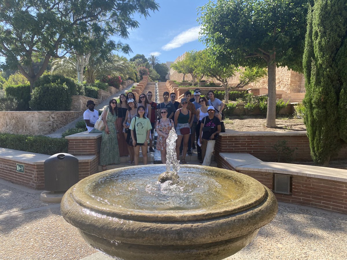 studyabroadual's tweet photo. Our students loved to visit #Alcazaba, the most important fortress in Almeria and one of the biggest of Spain. 

Thanks to @RaizesTurismo, they discovered the history and the secrets of this astonishing place and they enjoyed the breathtaking view of the city 😍🌅☀️🛕 https://t.co/TIQK949OdY