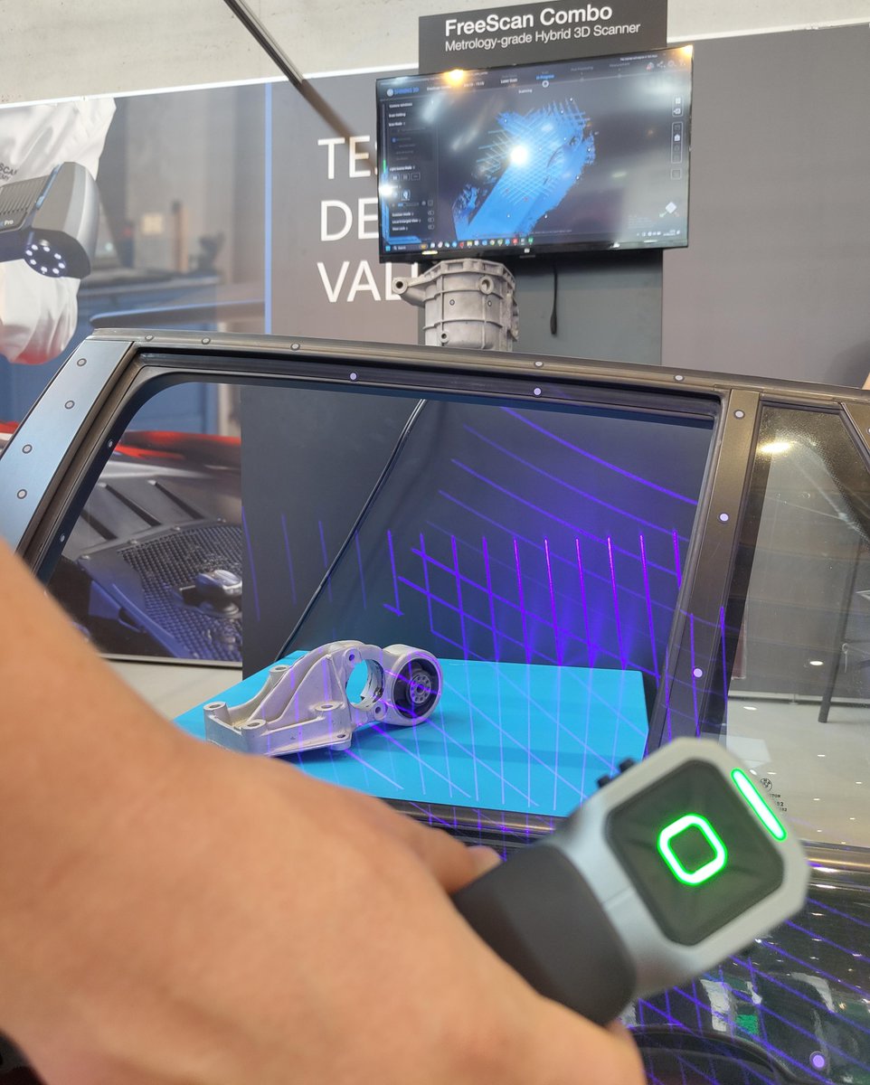 Shining3D's tweet image. Is it really already the last day of Automotive + Testing Expo!?🤯 One thing is sure: FreeScan Combo is running smoothly as on the first day ✨! Look out for our upcoming events 📆📣to check it out for yourself!

#shining3d #automotivetestingexpo23 #freescancombo #metrology
