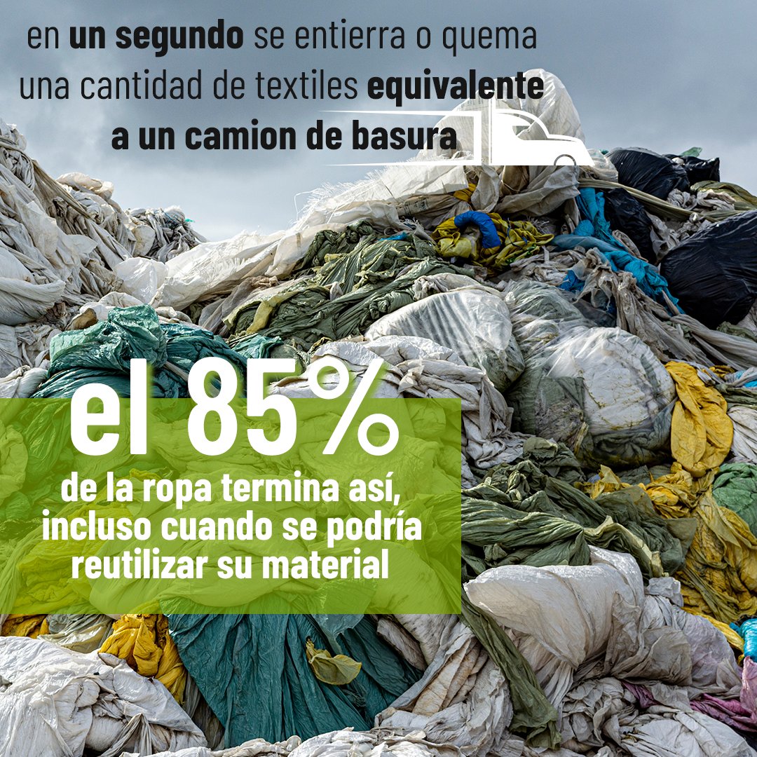Un dato sobre la #FastFashion que nos ha dejado entre
A 😮
B 😭
C 😡
¿Cuál de los 3 emojis identifica más lo que sientes ante este desperdicio?