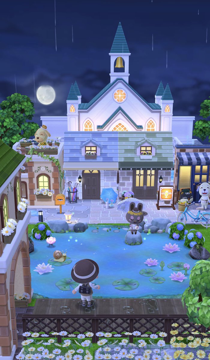 雨の町🪷☂️

#ポケ森 #ポケ森ニンドリ #acpc
#AnimalCrossing #どうぶつの森