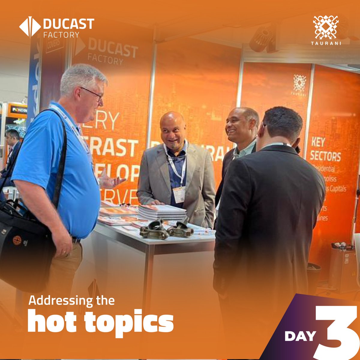 ducastfactory's tweet photo. 3rd successful day at NEWCAST-GIFA 2023
Team DUCAST has been extremely busy showcasing the next generation of ACCESS COVERS &amp; ENGINEERING CASTINGS. 
Please call: +971526474524/+971567698942,
mail: info@ducast.com . https://t.co/WcouBpOUb9
#GIFA2023 #NEWCAST #DUSSELDORF #GERMANY https://t.co/sbWhBmdxnD