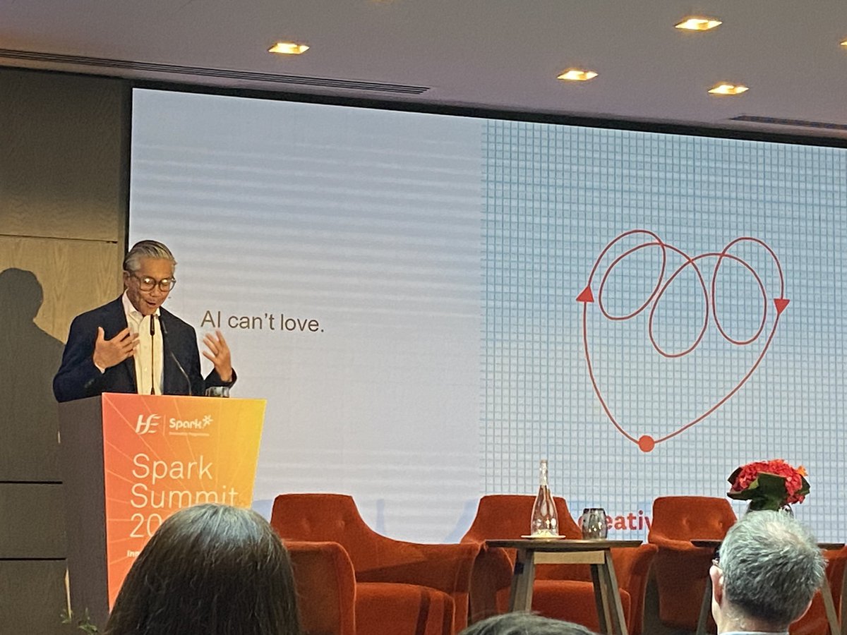 KessieThrease's tweet photo. Designing the Future of Healthcare based on LOVE…. What an inspirational talk @BonKu #SparkSummit23 https://t.co/XMQN01oMLk