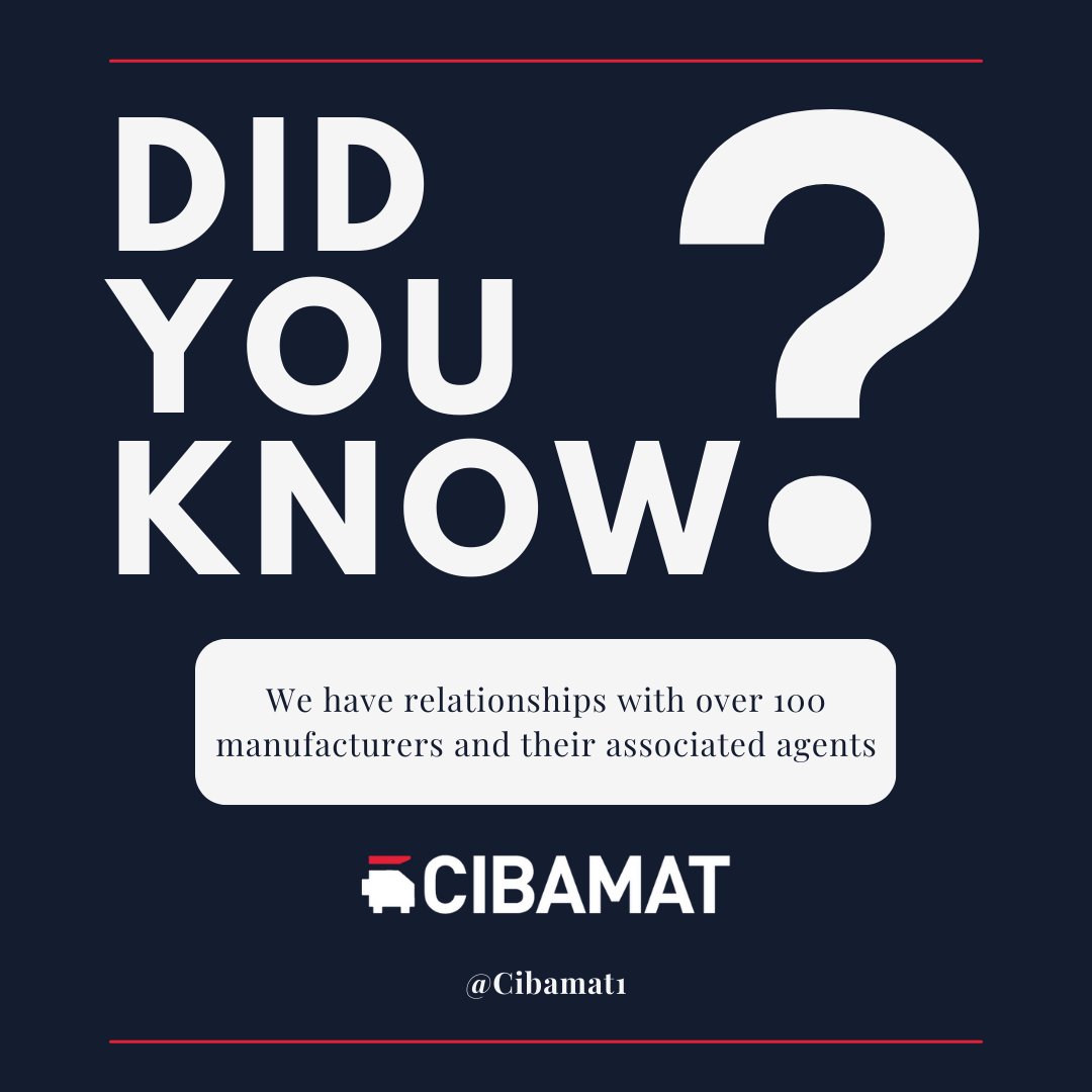 Here at Cibatum we are proud to be truly independent, meaning we will always ensure we give you impartial advice and direct you to the right manufacturer & product for your needs cibamat.co.uk/pages/about-us

#KitchenMachinery #FoodEquipment #KitchenSupplies #RestaurantEquipment