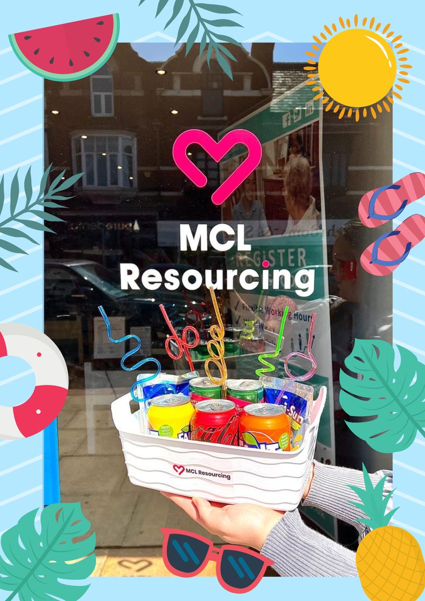 MCL_Resourcing's tweet image. ☀️🌴Keeping our staff and clients cool yesterday with some refreshing drinks!🌴☀️
Here at MCL, we all hope you are enjoying the sun😀