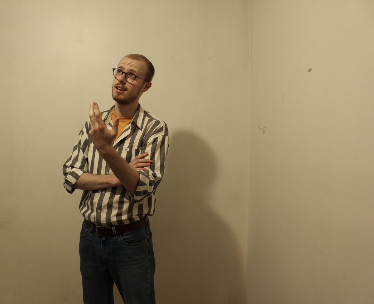 itsnotelevision's tweet photo. An ignorer of everything going on in the world. 

Check out what Stephen’s up to at tonight’s performance of THE CLIMATE SCIENTIST!! 7:15, only at Mainline Theatre! https://t.co/F0sp7hCu3j