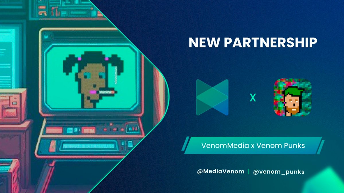 MediaVenom's tweet image. VenomMedia X VenomPunks WL giveaway🎁
The First-ever NFT project on @VenomFoundation 🚀

5x OG and 10x WL spots are to be won🏃💨
1️⃣Follow @venom_punks  &amp;amp; @MediaVenom  
2️⃣Like &amp;amp; RT this tweet 
3️⃣Tag 3 friends
Winners will be announce after 48 hours⏰

#Giveaway #VenomFoundation