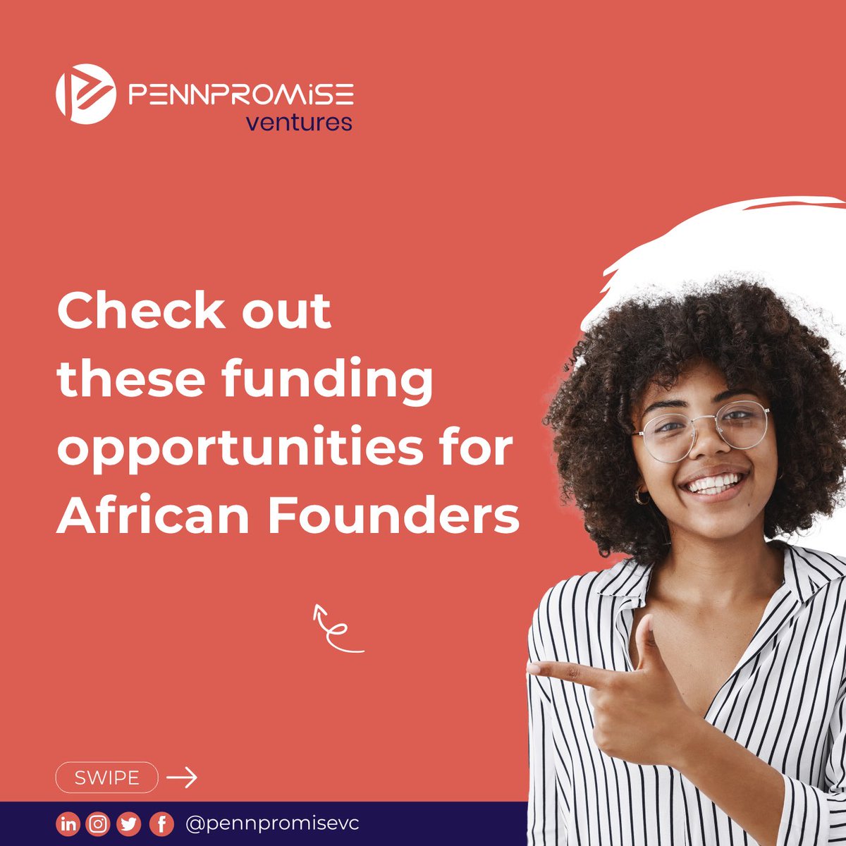 Calling all African Founders! ✨ Explore exciting funding opportunities that can take your venture to new heights.#AfricanFounders #FundingOpportunities #VentureStudio #PennPromise