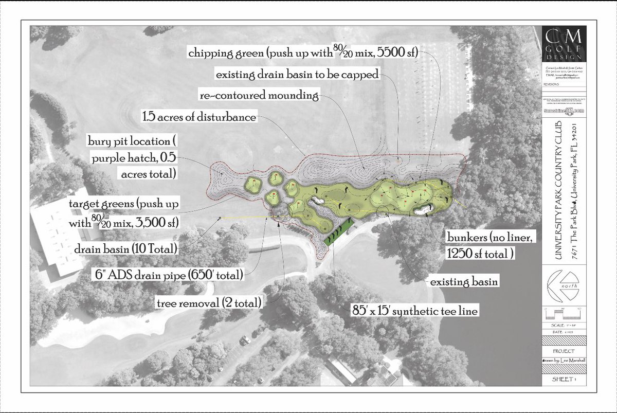 New short game/practice facility dropping soon!
#golfdesign #golfrenovation #florida #golflife
