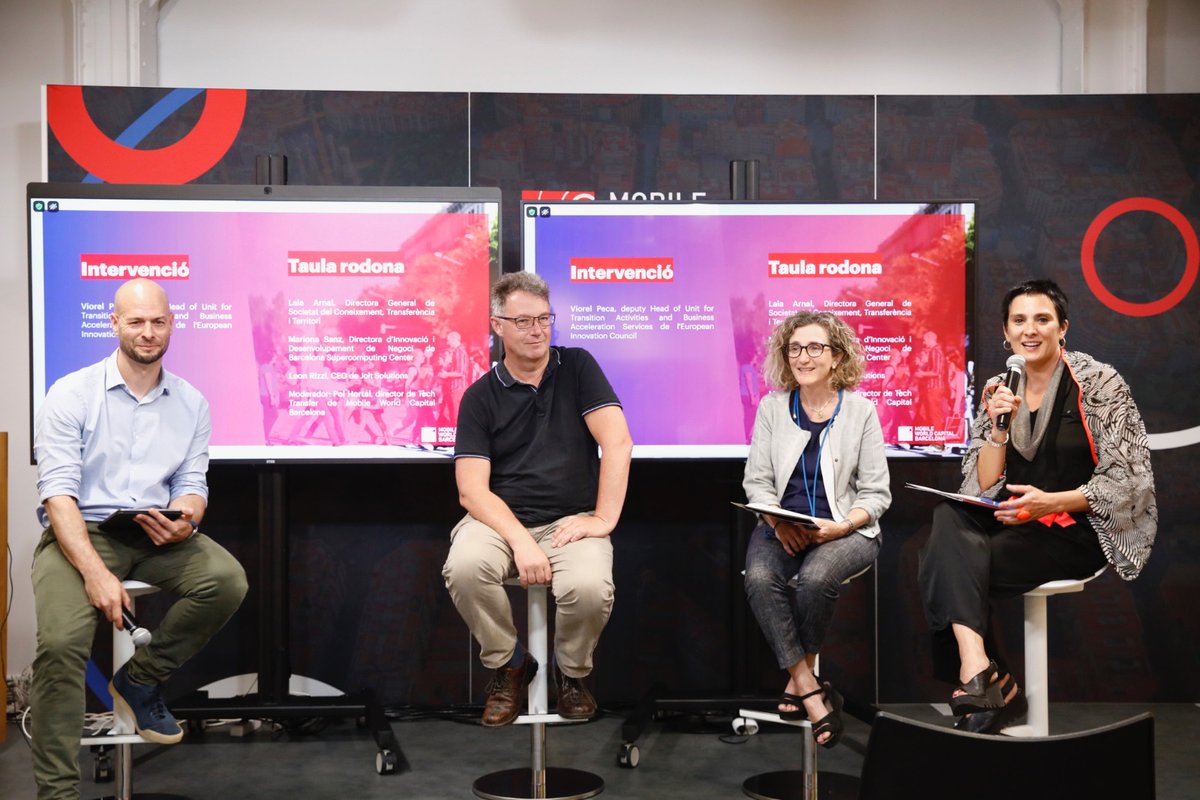 Recerca i Universitats (@recercauniscat) on Twitter photo ๐ขLa #directora de Transferรจncia, <a href="/LaiaArnal/">Laia Arnal Arasa</a>, diu durant la presentaciรณ del nou Venture Builder cientรญfic del <a href="/MWCapital/">Mobile World Capital Barcelona</a>:
๐ฃ" Iniciatives com aquesta posicionen Catalunya com a paรญs i Barcelona com a ciutat en el mapa internacional i permeten captar talent i inversions" ๐ขLa #directora de Transferรจncia, <a href="/LaiaArnal/">Laia Arnal Arasa</a>, diu durant la presentaciรณ del nou Venture Builder cientรญfic del <a href="/MWCapital/">Mobile World Capital Barcelona</a>:
๐ฃ" Iniciatives com aquesta posicionen Catalunya com a paรญs i Barcelona com a ciutat en el mapa internacional i permeten captar talent i inversions"