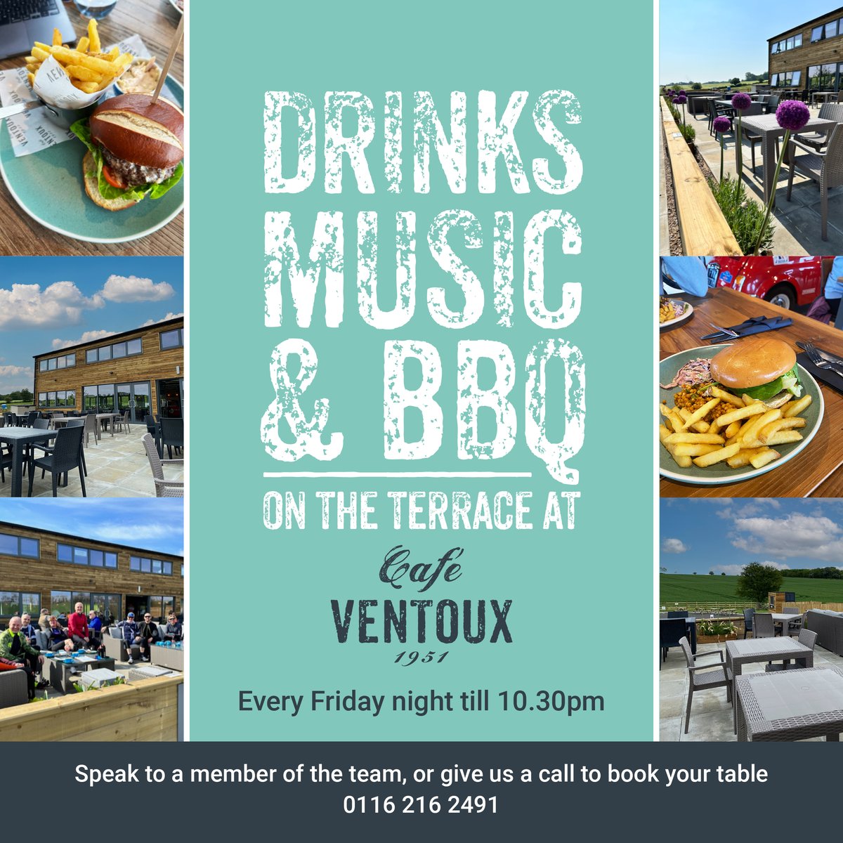 We’re so excited to announce that from this #Friday 16th June, we’ll be open until 10.30 pm every #Fridaynight!🍾 We’ll be serving food from 5-9 pm, so depending on the weather this could be a #BBQ or a set menu.🍔 Call to book!

#Leicester #Leicestershire #WhatsOnLeicester