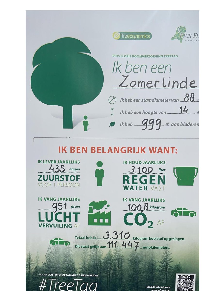 En de 3e TreeTag gaat naar … ?

Samen met scouting @flg onthullen we op zaterdagochtend 17 juni rond 10:30u TreeTag nummer 3  op het terras van Grand Café Babbels aan de Gerrit Verboonstraat: namelijk de prachtige Zomereik daar. 🌳
Zie ook Facebook.com/BomenriddersSc…