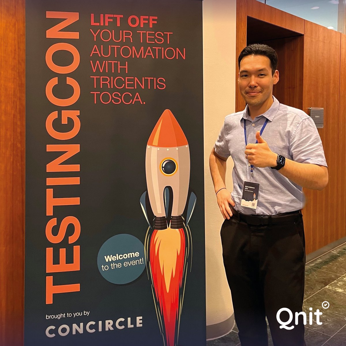 We visited this year’s #TESTINGCON in Vienna, revealing the latest insights into #TestAutomation and #ContinuousTesting. 

Thank you @Tricentis & @concircle for organising this event, we can’t wait for the next one! 

#qualityassurance #cloudnative #qa #tricentis #tosca #qnit