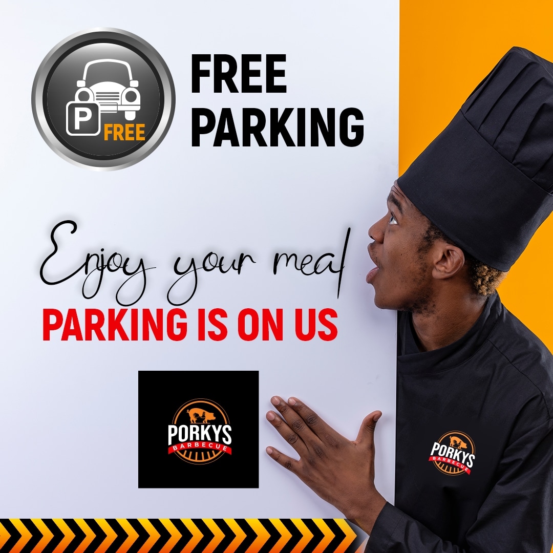 You won't have to worry about the cost of parking... Just enjoy your meal at @porkysbarbecue and leave the rest to us.
.
.
.
#freeparking #instagood #Nairobi #westlands #instadaily #nairobikenya #parkforfree #goodvibes #greatnews #happyhour #foodie #foodstagram #healthymeals