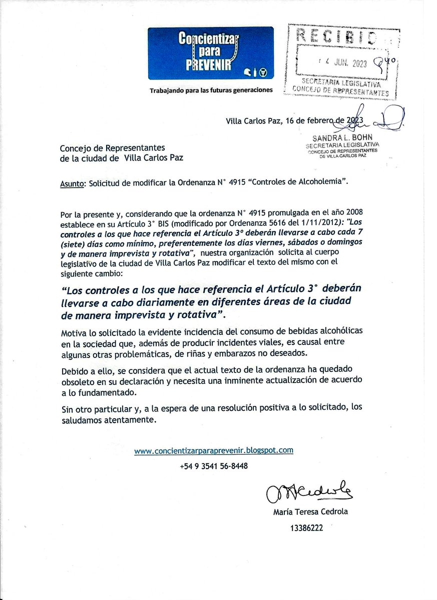 ConcientizarPP's tweet image. #CPP2023 Gacetilla de Prensa N° 06
Se comunica que el 14 de junio de 2023 la organización envió las notas que se adjuntan.