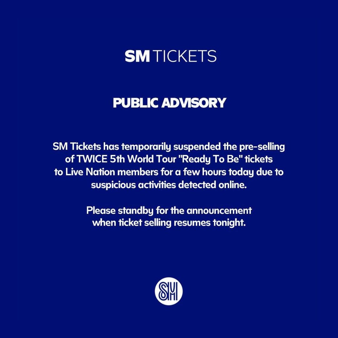 SM Tickets on Twitter "https//t.co/OjtOE1P2PW" / Twitter
