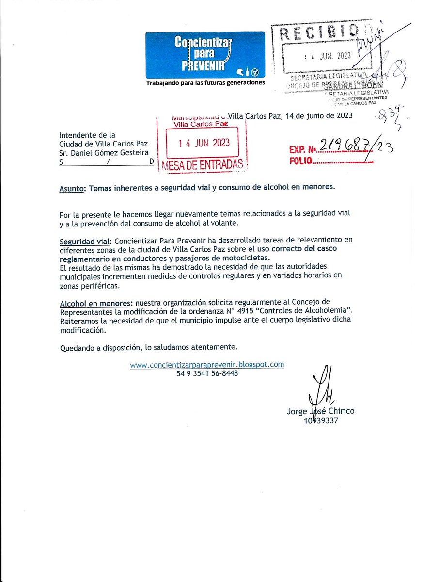 ConcientizarPP's tweet image. #CPP2023 Gacetilla de Prensa N° 06
Se comunica que el 14 de junio de 2023 la organización envió las notas que se adjuntan.