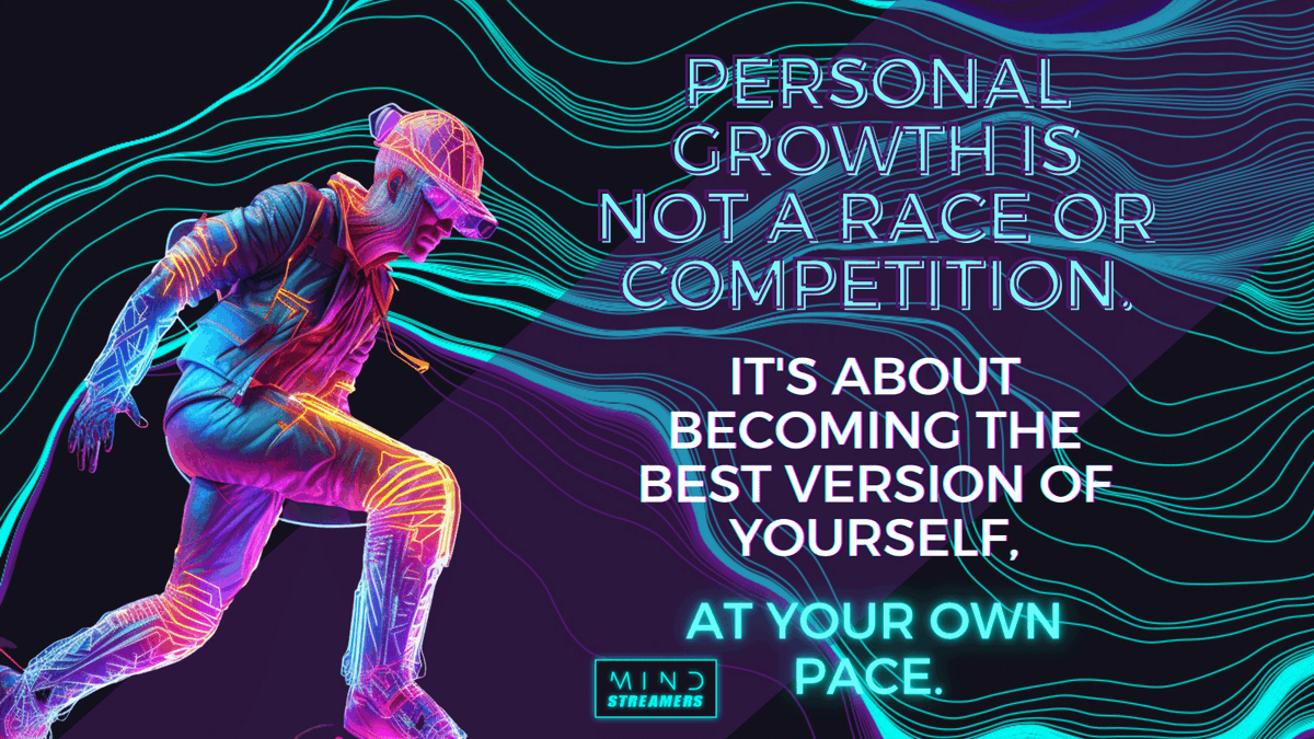 mindstreamers's tweet image. Sometimes we compare ourselves to others and feel pressured to keep up. But in reality, it's about finding our own path and unfolding our unique journey. Each of us has our own set of challenges.

#mindstreamers #metaverse #mindset #crypto