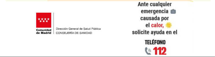 Ante el intenso #calor, recomendamos... #OlaDeCalor #Madrid #España #Temperatura #Clima (Cortesía #ComunidadDeMadrid)