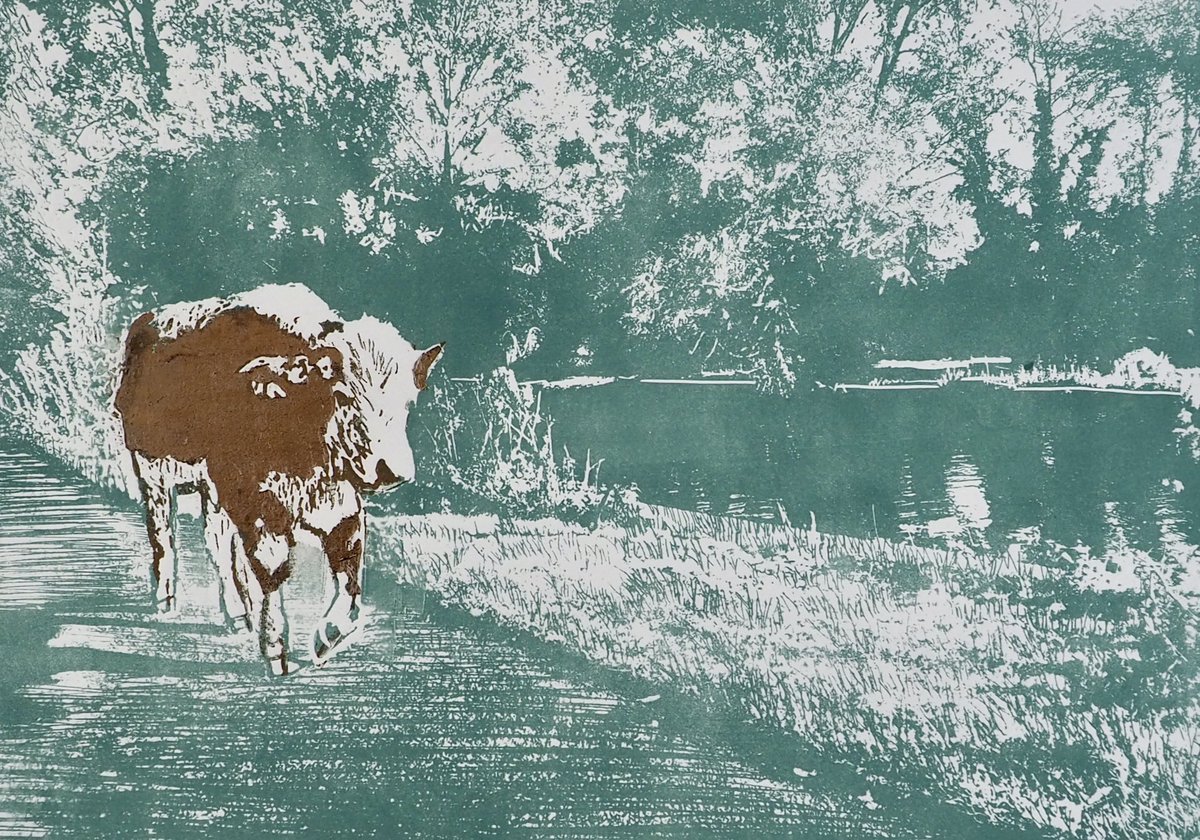 JoTunmer's tweet photo. Great turn out for the demo on #solarplate #printmaking at Cambridge Contemporary Art at the weekend. The exhibition finishes on Sunday 18 June. #cambridge #cambridgeart https://t.co/zNJmNRW1oJ