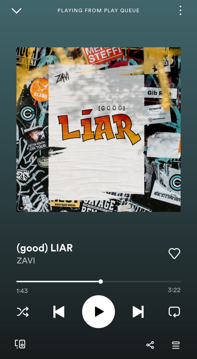This hit harder than my morning coffee! Dnb fans, get involved @zaviuk new single (Good) Liar out now, go stream the hell out of it! open.spotify.com/track/4PCYwGle…