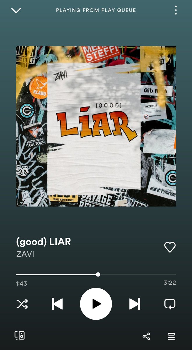 ALTERN8DEVON's tweet image. This hit harder than my morning coffee!

Dnb fans, get involved

@zaviuk new single (Good) Liar out now, go stream the hell out of it!

open.spotify.com/track/4PCYwGle…