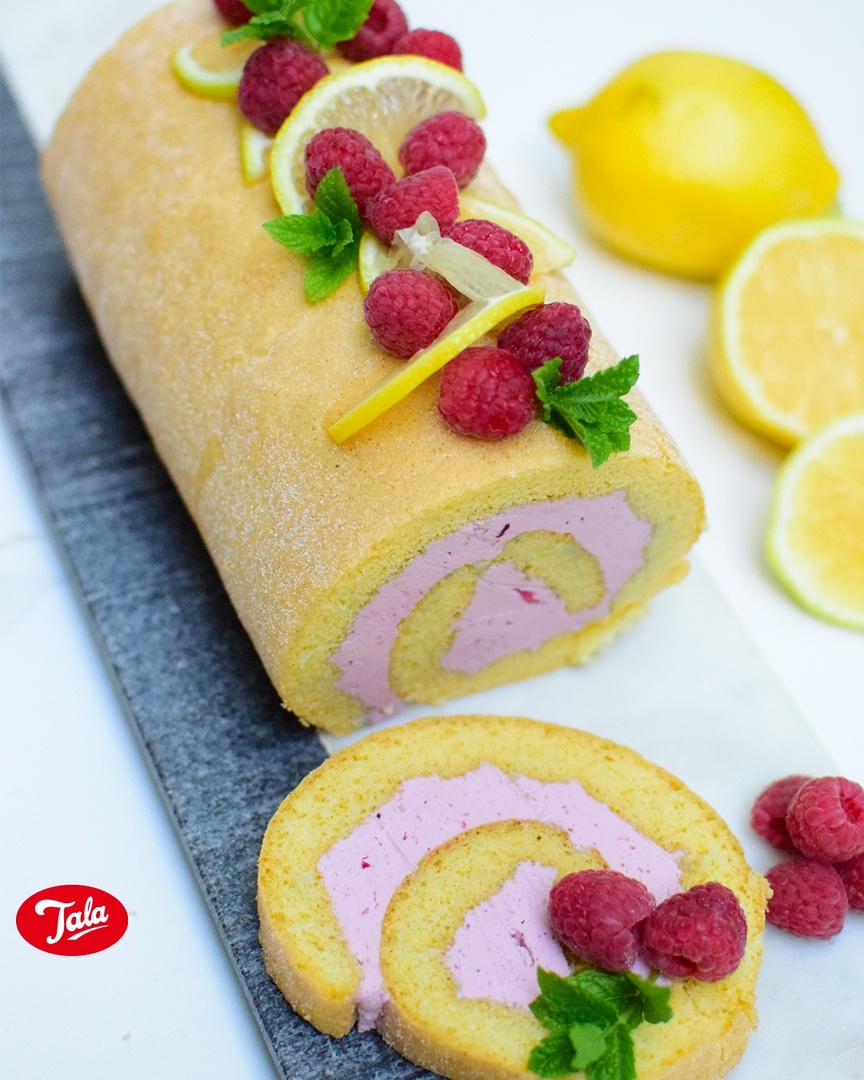 TalaCooking's tweet photo. This beautiful Summer Swiss Roll showstopper is quick to create but sure to impress! ππ
Enjoy the fresh lemon and raspberry flavours and dust with caster sugar to serve.
Click here for the full recipe: https://t.co/xobIKJ8fYF
#lemonandraspberry #swissroll https://t.co/UEpSiVquD3