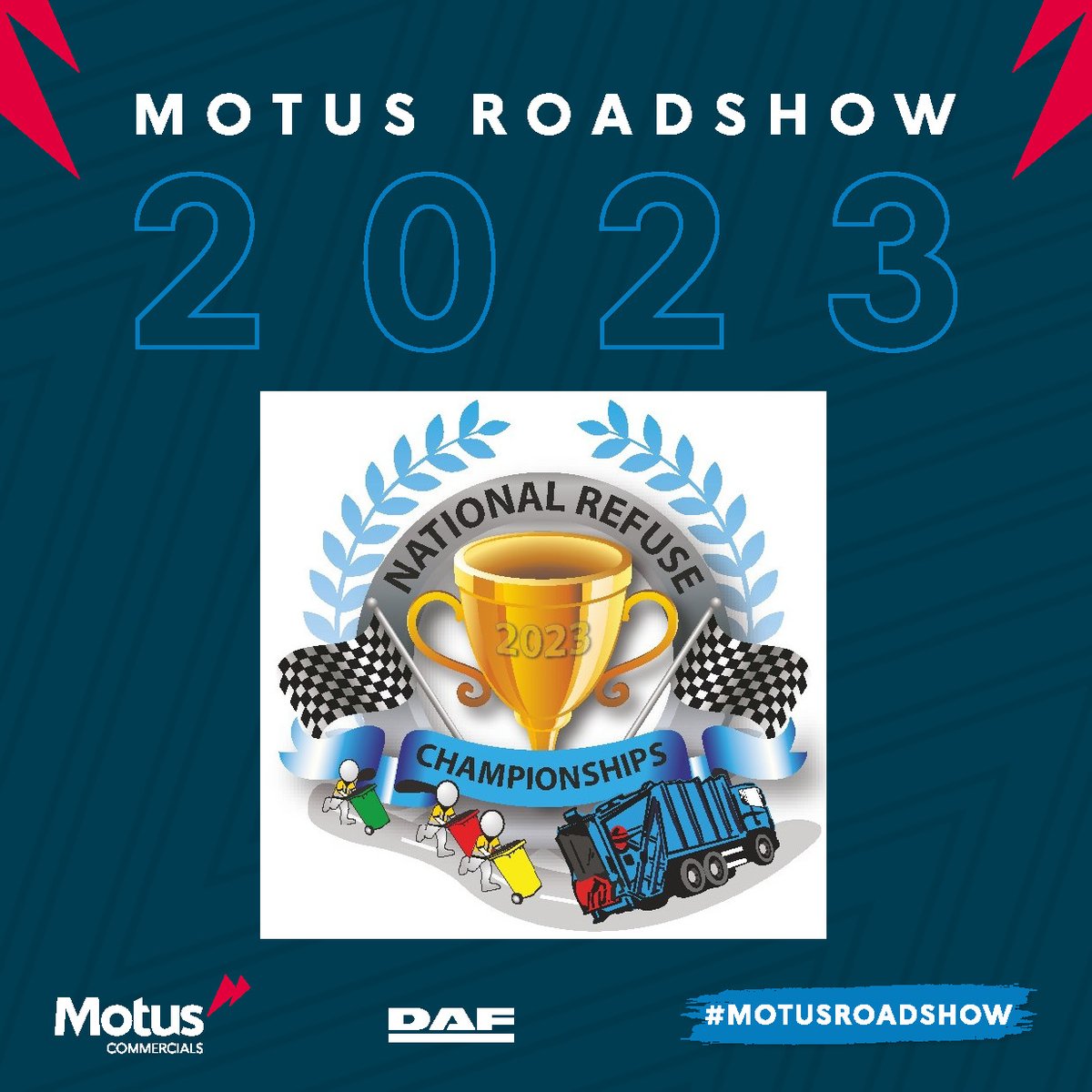 We're excited to announce that we are the headline sponsor for this year's National Refuse Championships!

This is happening this weekend, so don't miss it! 🤩

#HeadlineSponsor #Sponsor #NationalRefuse #Championship #TeamMotus #MotusCommercials