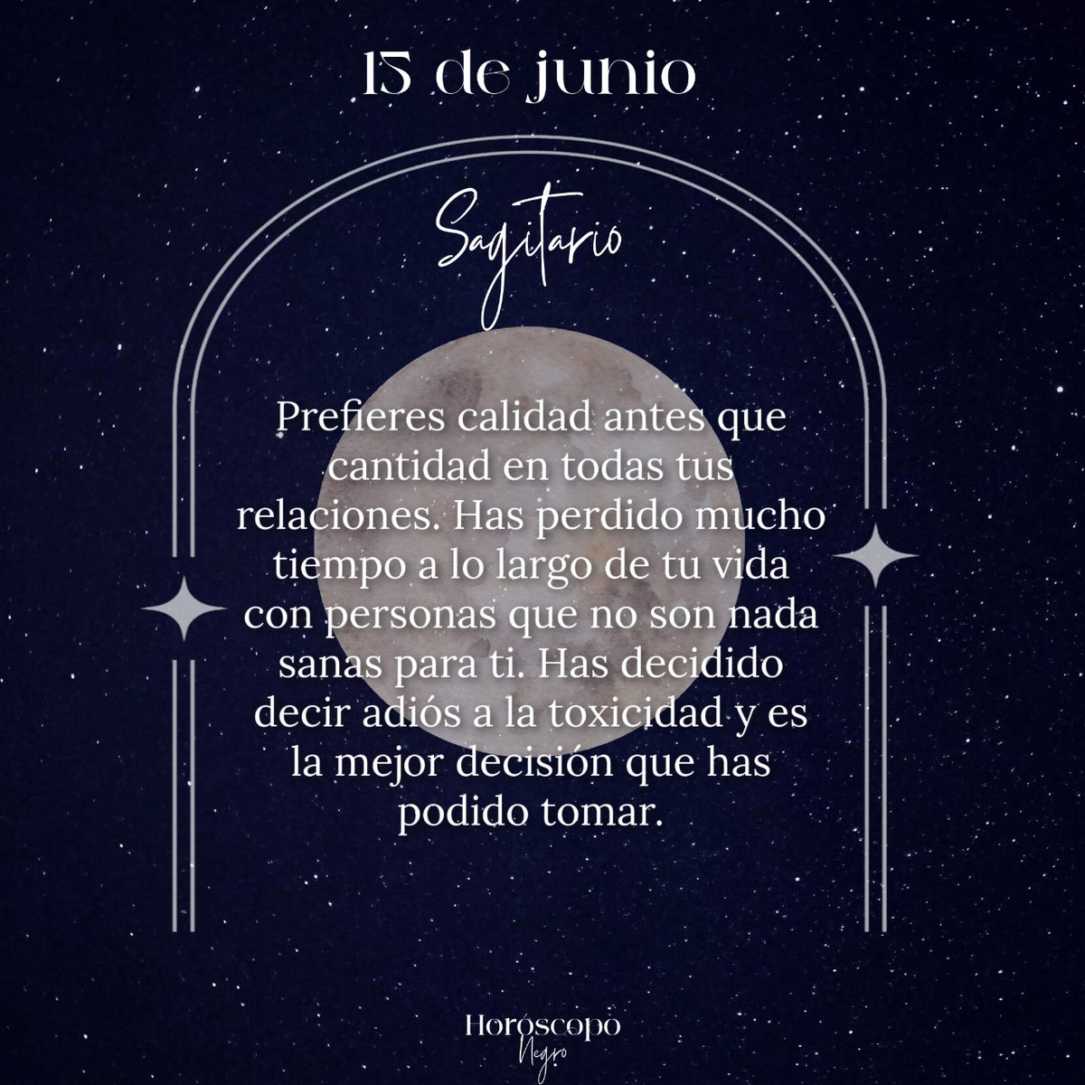 ✨♐✨ #sagitario #horoscoponegro