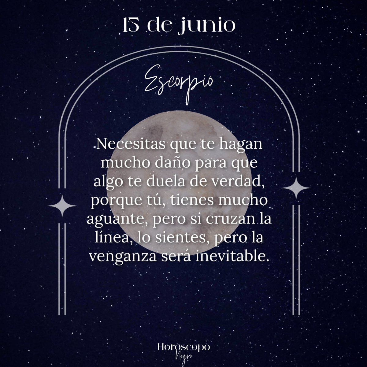 ✨♏✨ #escorpio #horoscoponegro