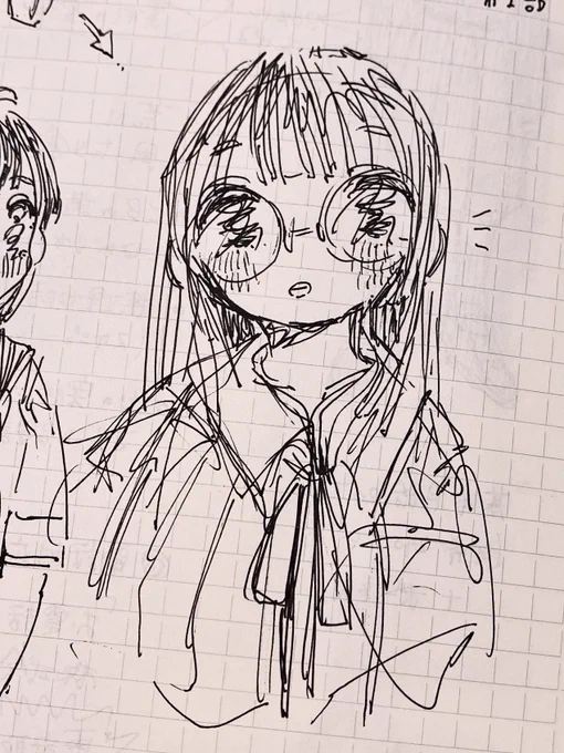 いいかい学生さん 紙に描く絵がいちばんええんじゃよ