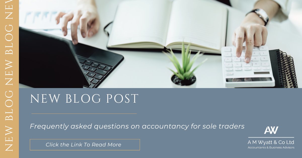 Get the answers you need! Check out our latest blog on frequently asked questions for sole trader accountancy.

wyattaccountants.co.uk/frequently-ask…

#soletrader #accountant #accountants #accountancy