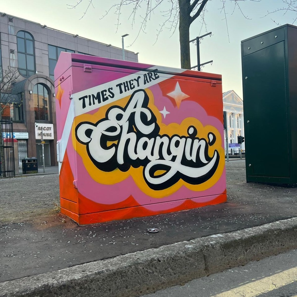 You might have noticed these little/big improvements to #Belfast streetscapes appearing all over the city. We love being part of #BelfastCanvas @belfastcc - and now we'd like to know what you think! 1/2👇 #creativeplacemaking #streetart