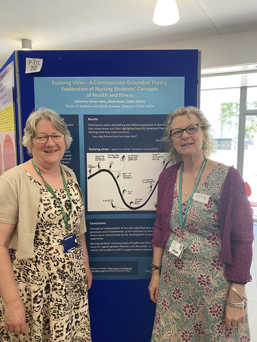 PGR Kate Delves-Yates and her supervisor @BunnDiane at the @UEA_Health @UeaMed @uniofeastanglia Faculty of Medicine and Health Sciences PGR Conference! #PGR #PhD #phdlife #research