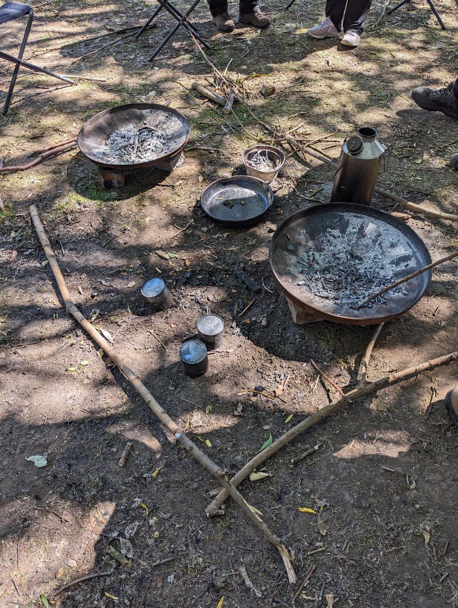 BarkerendPLA's tweet photo. Mr Slingsby and Miss Worby are busy in the forest learning to be forest school practitioners. #weareStar #service #teamwork https://t.co/kSjA4569yV