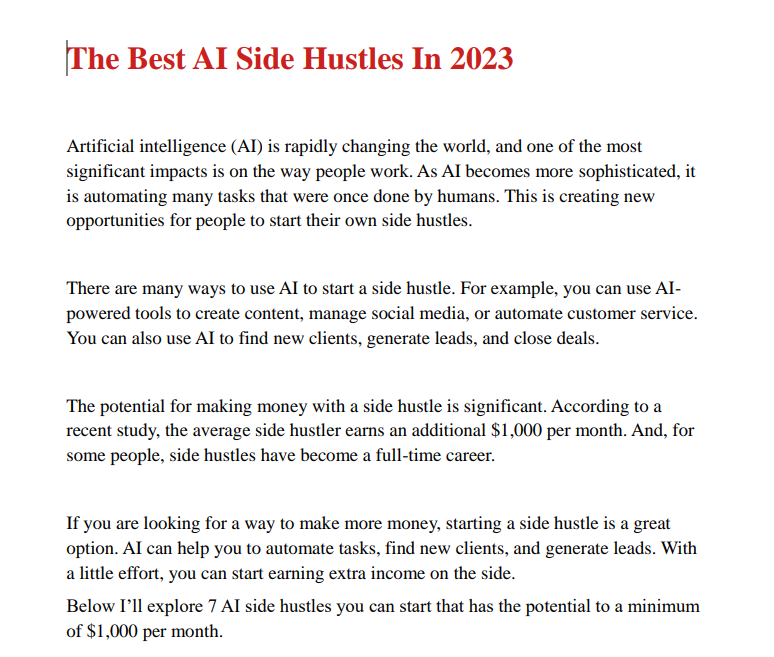 appliedAI332's tweet photo. AI opens new side hustle opportunities for everyone. If you want to use AI to start a side hustle, please follow me, retweet, and comment on this post. I will send you the tutorial so that you can start your side hustle and make money.
#AI #sidehustle https://t.co/YBuCiFpICp