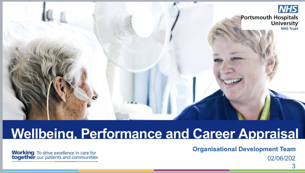 Looking forward to facilitating Appraisal training today. An appraisal conversation should always be person centred with a central focus on well-being. Understanding and supporting individual needs, connections, values, goals and beliefs <a href="/PHU_NHS/">Portsmouth Hospitals University NHST</a>