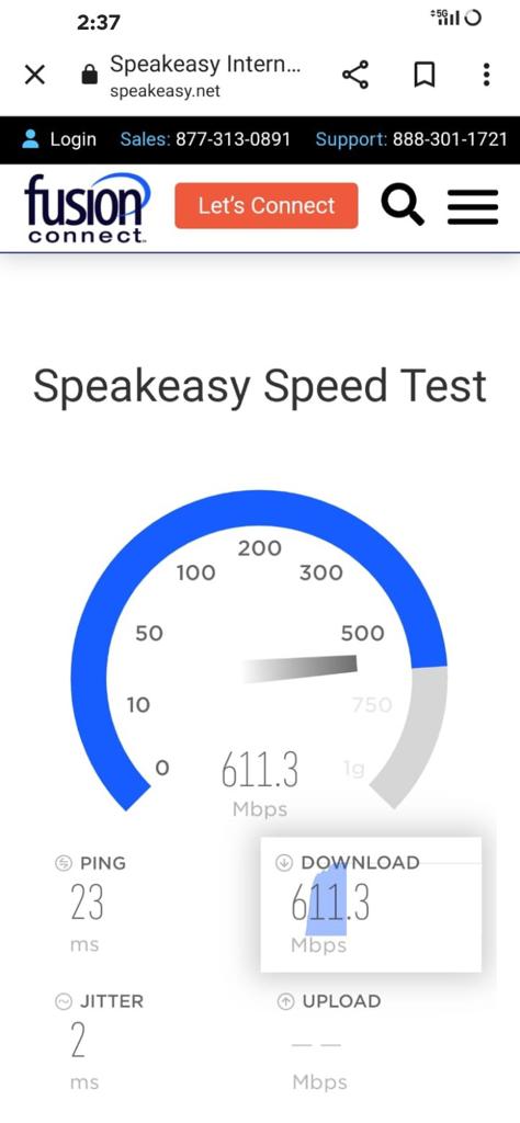 Noticed an Airtel 5G signal in my phone and couldn't resist taking the speed test.....Check out the mind-blowing speed I am getting at Bhopal