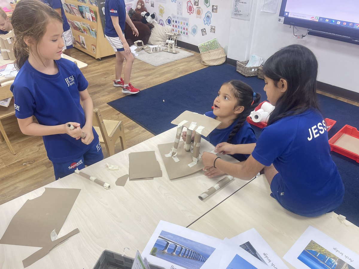 JESS Primary Year 2 (@jessprimaryyr2) on Twitter photo This week in Science, we completed a comparative test to find out which shapes make the best bridge! We used our knowledge of materials along with our enquiry skills to build bridges strong enough to hold a toy car 🚘🏗️🌉 <a href="/JESSPrimary/">JESS Primary</a> <a href="/JESSDubai/">JESS Dubai 🇦🇪</a> #JESSPriScience This week in Science, we completed a comparative test to find out which shapes make the best bridge! We used our knowledge of materials along with our enquiry skills to build bridges strong enough to hold a toy car 🚘🏗️🌉 <a href="/JESSPrimary/">JESS Primary</a> <a href="/JESSDubai/">JESS Dubai 🇦🇪</a> #JESSPriScience