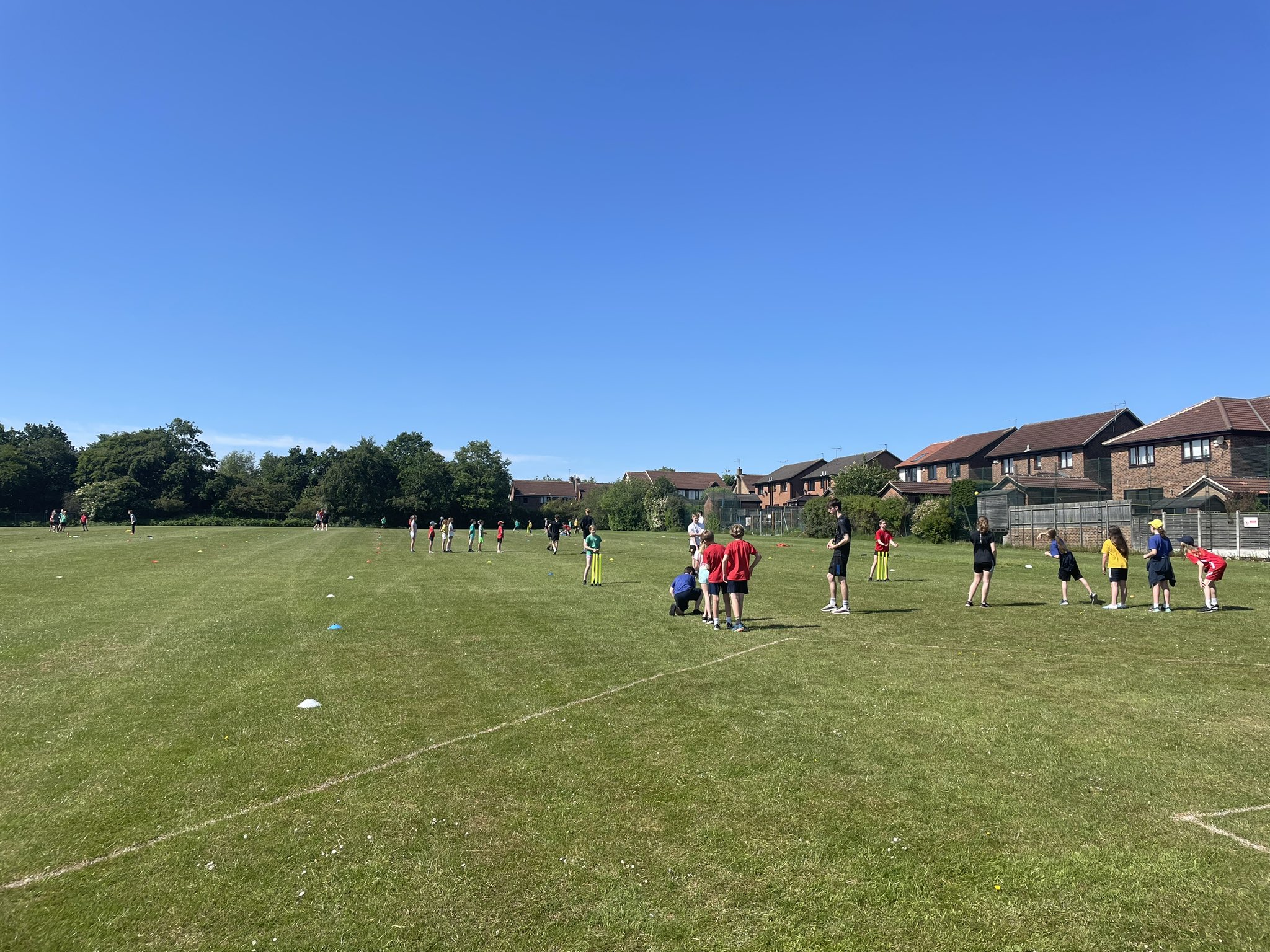Harrogate Grammar PE on Twitter "Our Level 3 Sports Leaders in action delivering their cricket
