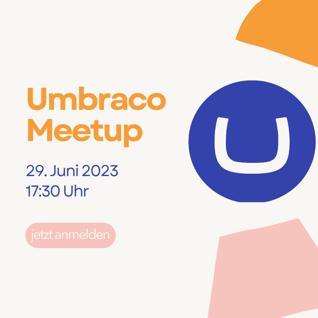byte5's tweet image. Deutsche @Umbraco-Community aufgepasst! 🚨 Es gibt Neuigkeiten: Am 29. Juni findet das erste #Umbraco Deutschland #meetup statt. 🥳Seit dabei!
bit.ly/umbraco-meetup

#umbracocms #umbracomeetup #opensource #community