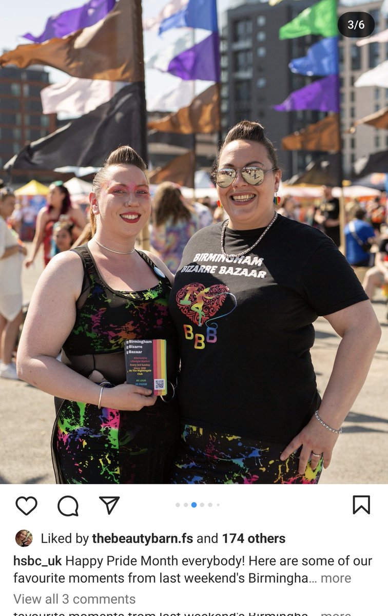 BBBAltFetBazaar's tweet photo. BBB PRIDE Edition! HSBC shared a beautiful picture of the Owners @FayeSanders_FS and Her beloved @beastieFs this week. A snapshot from our weekend of #makingconnections #creatingcommunity &amp; generally having a ball! Thankyou @HSBC_UK for the wonderful snap! #PRIDE #PROUDBAB https://t.co/8AOiJ19eP4