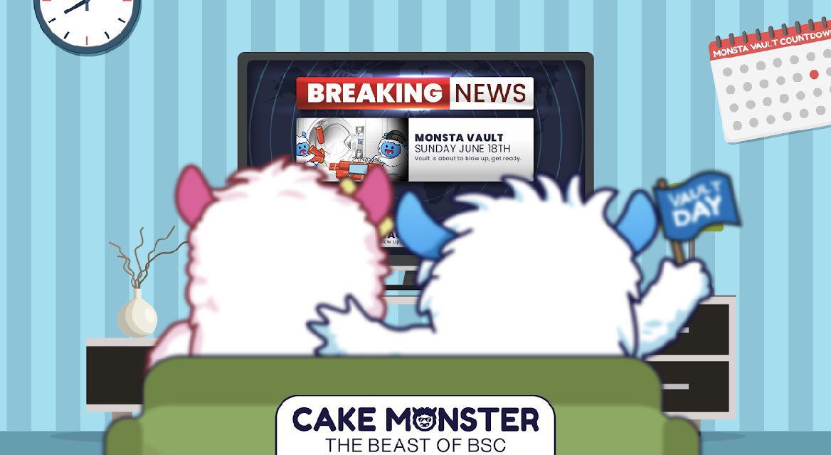 THΞGABO🍌 (@thegaboeth) on Twitter photo Partnered up with <a href="/thecakemnstr/">Cake Monster</a> 😈
The current cycle ends this Sunday, June 18th! Almost $1M USD will be claimable by all $MONSTA holders.
Holder shares are determined by how much MONSTA you hold. Buy an hour before the snapshot and claim still!💰
Join: t.me/cakemnstr Partnered up with <a href="/thecakemnstr/">Cake Monster</a> 😈
The current cycle ends this Sunday, June 18th! Almost $1M USD will be claimable by all $MONSTA holders.
Holder shares are determined by how much MONSTA you hold. Buy an hour before the snapshot and claim still!💰
Join: t.me/cakemnstr
